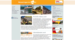 Desktop Screenshot of cdu-besseringen.de